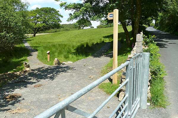 Gwernan Lake Entrance